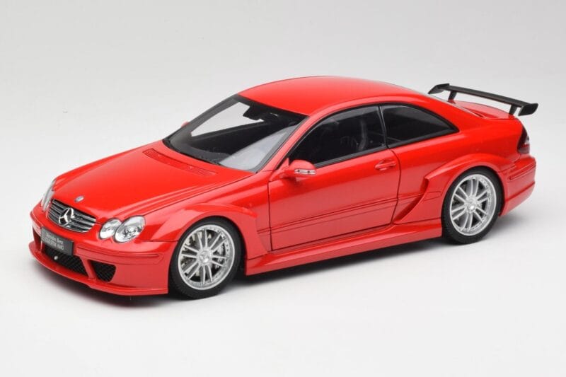 Mercedes CLK DTM AMG C209 Mars Červený Kyosho 1:18 08461R Kov