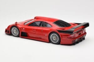 Mercedes CLK-GTR Super Sport Červený GT Spirit 1:18 GT910 Živica – obrázok 5 z 6