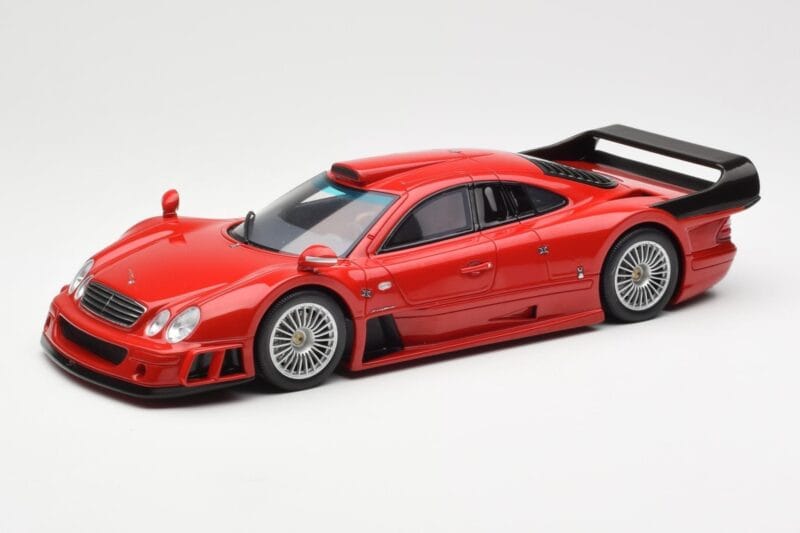 Mercedes CLK-GTR Super Sport Červený GT Spirit 1:18 GT910 Živica