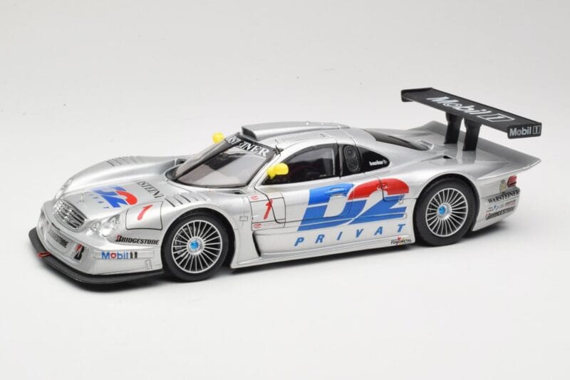 Mercedes CLK LM GT1 #1 AMG Mercedes K. Ludwig / R. Zonta FIA GT Championship 1998 Maisto 1:18 56053 Kov
