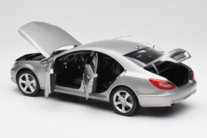 Mercedes CLS C218 Designo Alubeam Titanium Norev 1:18 B66961298 Kov – obrázok 5 z 8