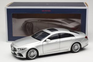 Mercedes CLS C257 Strieborný Norev 1:18 183489 Kov – obrázok 8 z 8