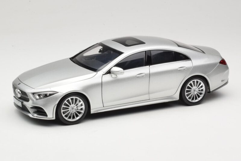Mercedes CLS C257 Strieborný Norev 1:18 183489 Kov