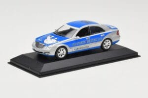 Mercedes E-Class W211 #19 Team Michelin Paris-Beijing 2006 Replacement Box Minichamps 1:43 B66962269-R Kov – obrázok 2 z 4