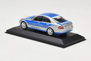 Mercedes E-Class W211 #19 Team Michelin Paris-Beijing 2006 Replacement Box Minichamps 1:43 B66962269-R Kov – obrázok 3 z 4