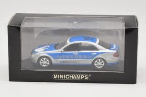 Mercedes E-Class W211 #19 Team Michelin Paris-Beijing 2006 Replacement Box Minichamps 1:43 B66962269-R Kov – obrázok 4 z 4