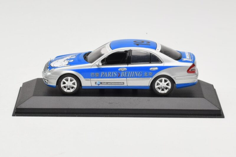 Mercedes E-Class W211 #19 Team Michelin Paris-Beijing 2006 Replacement Box Minichamps 1:43 B66962269-R Kov