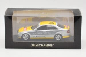 Mercedes E-Class W211 #4 Team ADAC Paris-Beijing 2006 Replacement Box Minichamps 1:43 B66962260-R Kov – obrázok 4 z 4