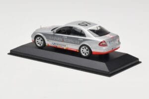 Mercedes E-Class W211 #7 Team AutoBild Paris-Beijing 2006 Replacement Box Minichamps 1:43 MB001 Kov – obrázok 3 z 4