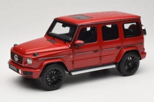 Mercedes G 500 W463 Červený Minichamps 1:18 110037101 Kov