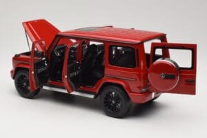 Mercedes G 500 W463 Červený Minichamps 1:18 110037101 Kov – obrázok 5 z 8