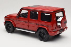 Mercedes G 500 W463 Červený Minichamps 1:18 110037101 Kov – obrázok 7 z 8