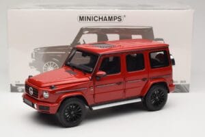 Mercedes G 500 W463 Červený Minichamps 1:18 110037101 Kov – obrázok 8 z 8
