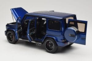Mercedes G 63 AMG W463 Blue Metallic Minichamps 1:18 110037061 Kov – obrázok 5 z 8