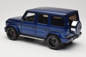 Mercedes G 63 AMG W463 Blue Metallic Minichamps 1:18 110037061 Kov – obrázok 7 z 8