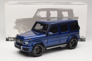 Mercedes G 63 AMG W463 Blue Metallic Minichamps 1:18 110037061 Kov – obrázok 8 z 8