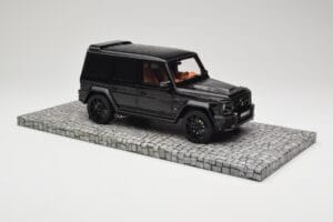 Mercedes Brabus 850 6.0 Widestar G63 W463 Obsidian Black Metallic Minichamps 1:18 107032400 Kov – obrázok 4 z 6