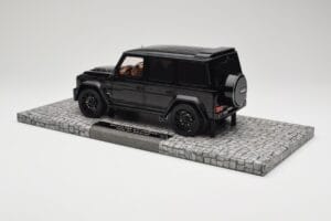 Mercedes Brabus 850 6.0 Widestar G63 W463 Obsidian Black Metallic Minichamps 1:18 107032400 Kov – obrázok 5 z 6