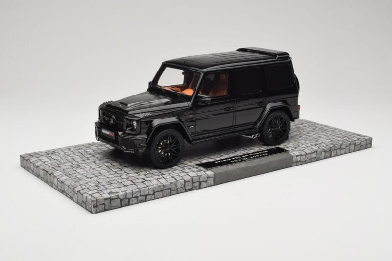 Mercedes Brabus 850 6.0 Widestar G63 W463 Obsidian Black Metallic Minichamps 1:18 107032400 Kov