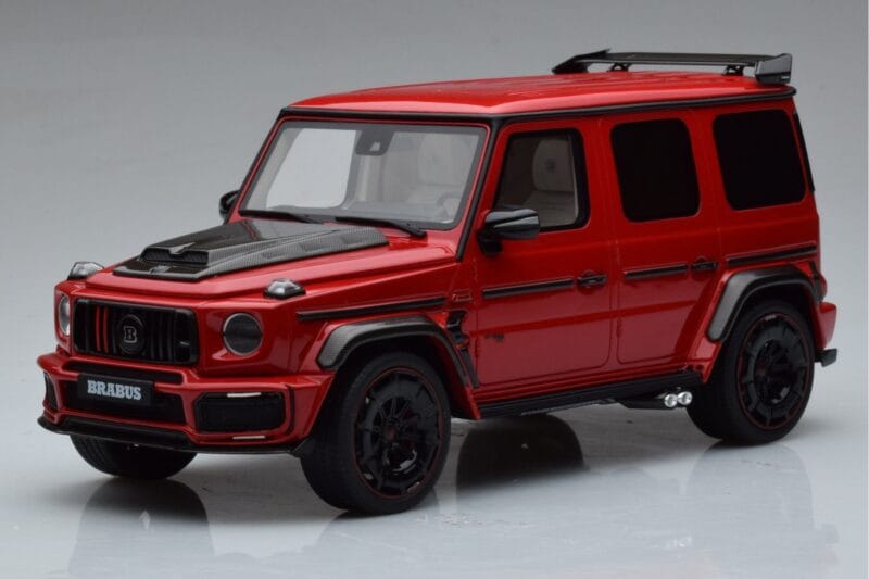Mercedes G-Class W464 Brabus G900 Rocket Jupiter Red GT Spirit 1:18 GT897 Živica