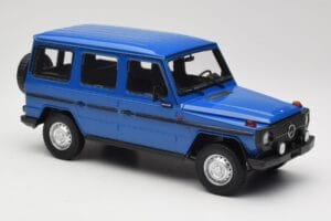 Mercedes G-Class W460 LWB Tmavomodrý Minichamps 1:18 155038100 Kov – obrázok 4 z 6