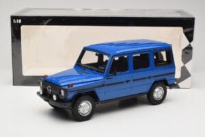 Mercedes G-Class W460 LWB Tmavomodrý Minichamps 1:18 155038100 Kov – obrázok 6 z 6