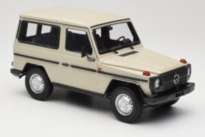 Mercedes G-Class W460 SWB Grey Metallic Minichamps 1:18 155038004 Kov – obrázok 4 z 6