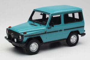 Mercedes G-Class W460 SWB Tyrkysový Minichamps 1:18 155038001 Kov