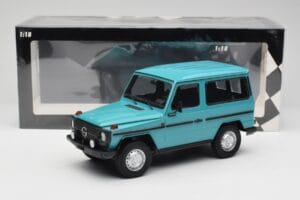 Mercedes G-Class W460 SWB Tyrkysový Minichamps 1:18 155038001 Kov – obrázok 6 z 6