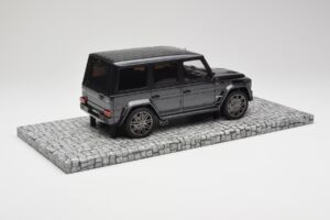 Mercedes G-Class W463 Brabus V12 800 Widestar Šedý Minichamps 1:18 107032300 Kov – obrázok 2 z 6