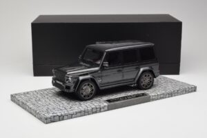 Mercedes G-Class W463 Brabus V12 800 Widestar Šedý Minichamps 1:18 107032300 Kov – obrázok 6 z 6