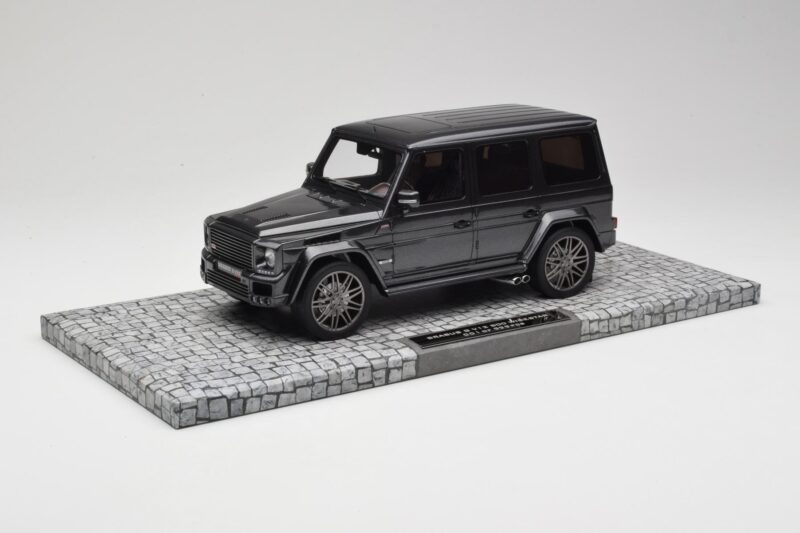 Mercedes G-Class W463 Brabus V12 800 Widestar Šedý Minichamps 1:18 107032300 Kov