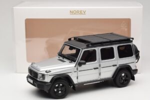 Mercedes G-Class W463 Iridium Silver Norev 1:18 183030 Kov – obrázok 8 z 8