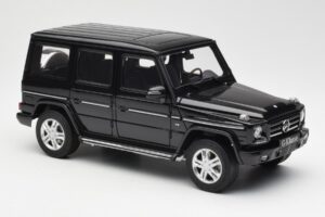 Mercedes G500 W463 Čierny AUTOart 1:18 76216 Kov – obrázok 6 z 8