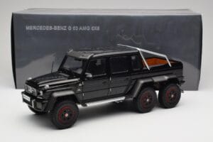 Mercedes AMG G63 W463 6x6 Gloss Čierny AUTOart 1:18 76306 Kompozit – obrázok 8 z 8