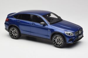 Mercedes AMG GLC 43 Coupe Brilliant Modrý GT Spirit 1:18 B66960468 Živica – obrázok 4 z 6