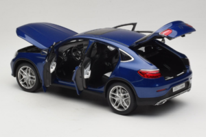 Mercedes GLC X253 Coupe Modrý iScale 1:18 B66960805 Kov – obrázok 5 z 8
