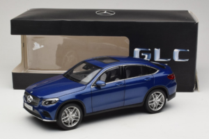 Mercedes GLC X253 Coupe Modrý iScale 1:18 B66960805 Kov – obrázok 8 z 8