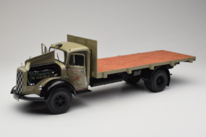 Mercedes L6600 Rungewagen Šedý Čierny Minichamps 1:18 109031050-R1 Kov – obrázok 2 z 9