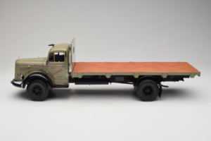 Mercedes L6600 Rungewagen Šedý Čierny Minichamps 1:18 109031050-R1 Kov – obrázok 4 z 9