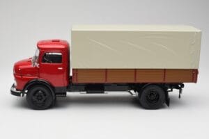 Mercedes L 911 Červený Schuco 1:18 450016400 Kov – obrázok 4 z 8