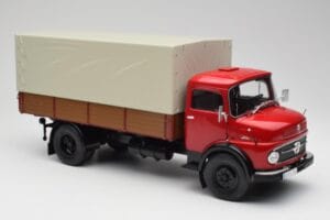 Mercedes L 911 Červený Schuco 1:18 450016400 Kov – obrázok 6 z 8