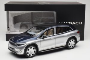 Mercedes Maybach EQS 680 V297 Modrý NZG 1:18 1060/23 Kov – obrázok 8 z 8
