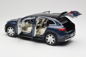 Mercedes Maybach EQS 680 V297 Tmavo Modrý NZG 1:18 B66960593 Kov – obrázok 5 z 8