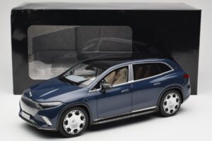 Mercedes Maybach EQS 680 V297 Tmavo Modrý NZG 1:18 B66960593 Kov – obrázok 8 z 8