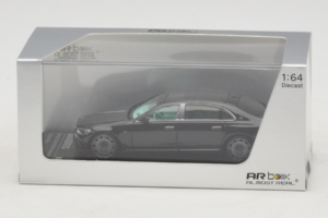 Mercedes Maybach S-Class W223 Brabus S850 Masterpiece Obsidian Black Almost Real 1:64 660101001 Kov – obrázok 7 z 7