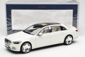 Mercedes Maybach S680 4Matic X223 Diamond Biely Norev 1:18 183918 Kov – obrázok 8 z 8
