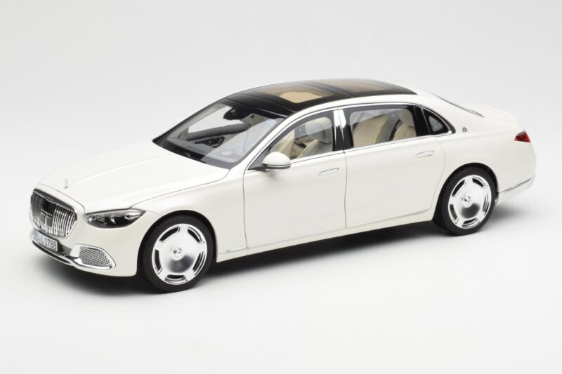 Mercedes Maybach S680 4Matic X223 Diamond Biely Norev 1:18 183918 Kov