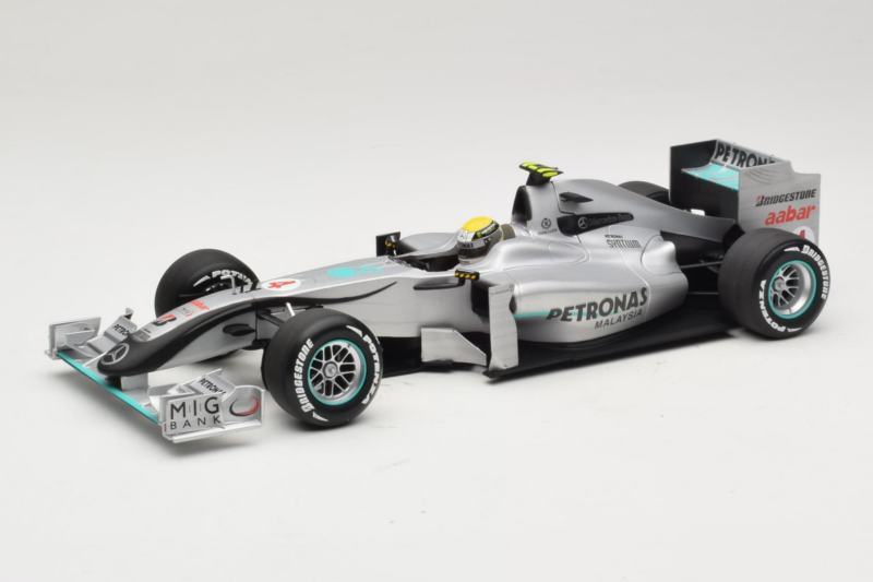 Mercedes MGP W01 #4 N. Rosberg Mercedes GP Showcar 2010 Minichamps 1:18 150100074 Kov