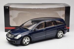Mercedes R-Class W251 Tanzanit Modrá Minichamps 1:18 150034600 Kov – obrázok 8 z 8
